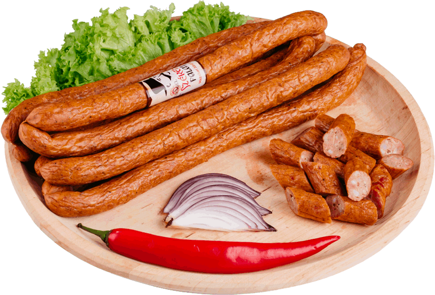 Sausages with lamb meat